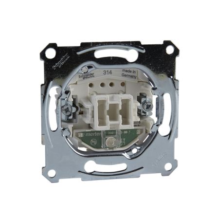 Schneider Electric Grey, Black Rocker, D-Life