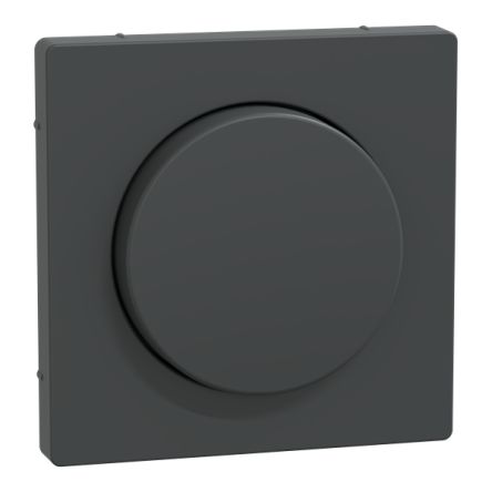 Schneider Electric Anthracite Cover Plate Thermoplastic Faceplate & Mounting Plate