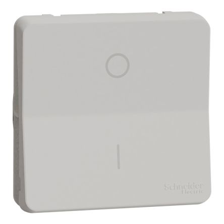 Schneider Electric White, 1 Way Electromechanical, Mureva Styl