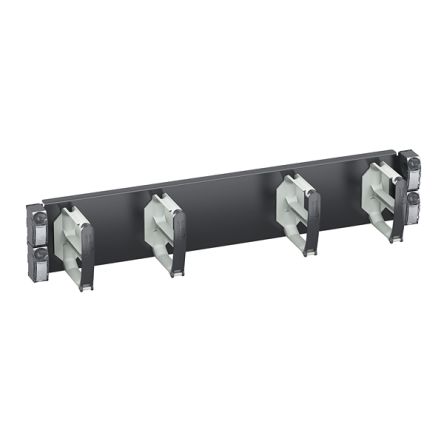 Schneider Electric Dark Grey, Light Grey Polycarbonate, PA66-GF20, Dc01, 2 U 484mm