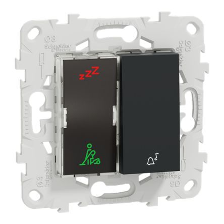 Schneider Electric White Push Button, New Unica