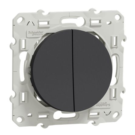 Schneider Electric Odace 2011 Series Push Button Switch, SPDT, IP21D 250 V ac