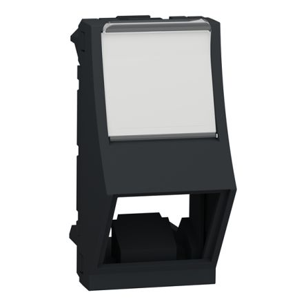 Schneider Electric New Unica Series, 1 Way RJ45 Central Plate