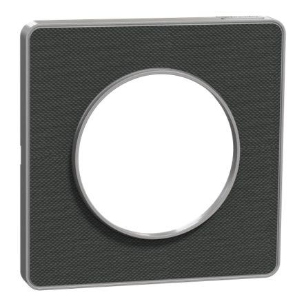 Schneider Electric Black 1 Gang Cover Plate