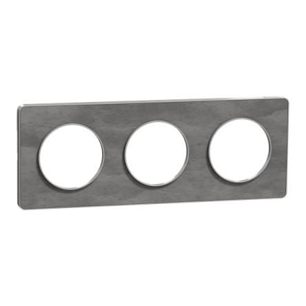 Schneider Electric Lighting Cover for use with Odace, 227mm Width, Clip Fixing, 85 mm