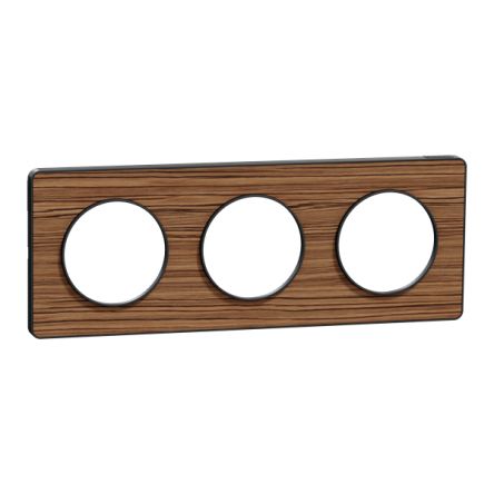 Schneider Electric Anthracite 3 Gang Cover Plate