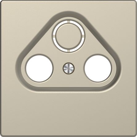 Schneider Electric Brown 2 Gang Cover Plate