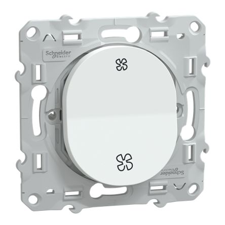 Schneider Electric Ovalis Series Illuminated Push Button Switch, Silicone Polymer, IP21D 250 V ac