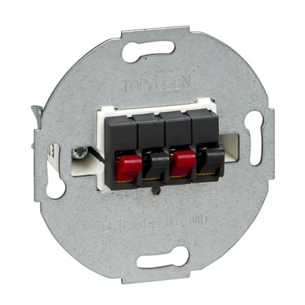 Schneider Electric Anthracite, 4 Way, 2 Gang, D-Life
