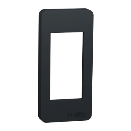 Schneider Electric New Unica Series Thermoplastic ABS Uv Stabilised, Polybutylene Terephthalate Frame for Use with New