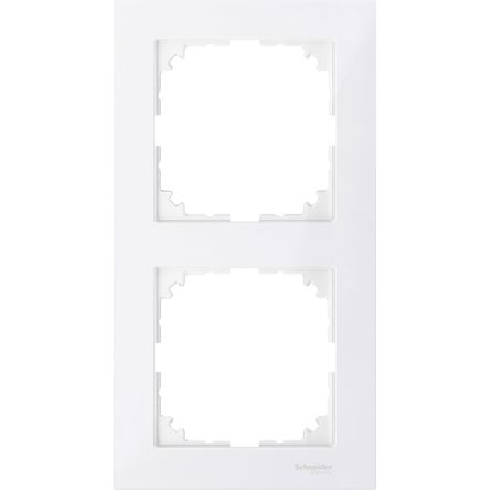 Schneider Electric White 2 Gang Frame