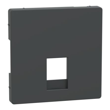 Schneider Electric Anthracite 1 Gang Cover Plate