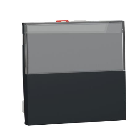 Schneider Electric Anthracite, 2 Way 2-way and OFF Retractive, 1 Gang, New Unica