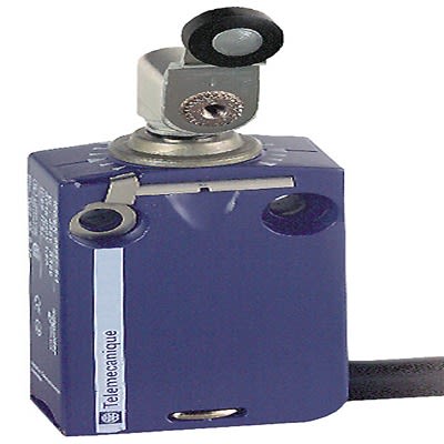 Telemecanique Sensors XCMD Series Roller Lever Limit Switch, 1 NO/1 NC, IP68, IP67, IP66, Zinc Zamak Alloy Housing, 240V