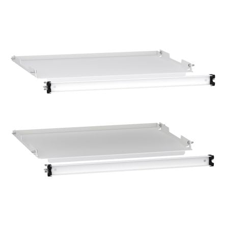 Schneider Electric Steel Mounting Plate, 600mm W, 5250000.00 mm L for Use with Panelset Sfn