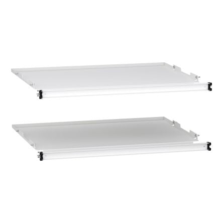 Schneider Electric Steel Mounting Plate, 800mm W, 7300000.00 mm L for Use with Panelset