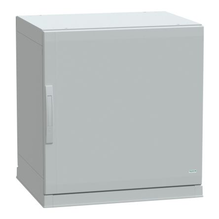 Schneider Electric PanelSeT Series Fibreglass Reinforced Polyester 1-Door Floor Standing Enclosure, Plain Door, IP54 620