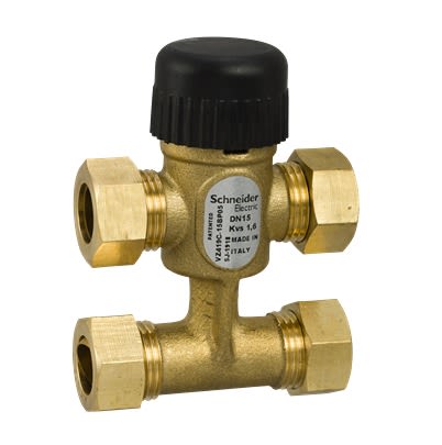 Schneider Electric 4 Port Zone Valve, 15 mm Pipe Size, 351.6 kPa