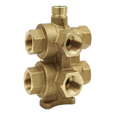 Schneider Electric Brass Threaded Ball, Ball Valve
