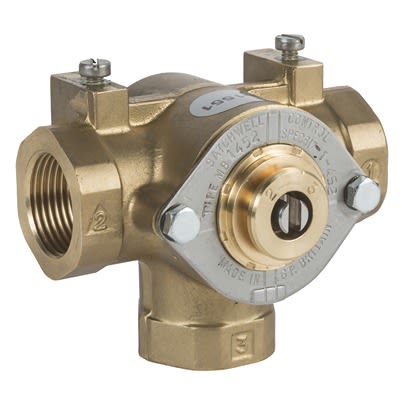 Schneider Electric Electric 3 Port Motorised Valve -, 24V ac Supply Voltage