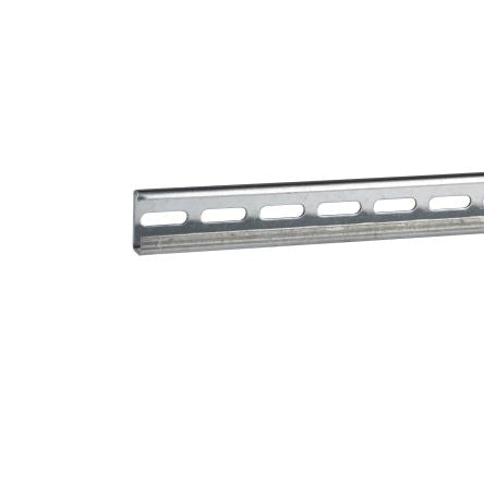 Schneider Electric PanelSeT Series Galvanised Steel Mounting Rail for Use with Panelset, Thalassa 15 mm x 2 m x 32mm