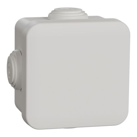 Schneider Electric Mureva BOX Series White ABS Junction Box, IP55, 65 mm, 65mm 45 mm