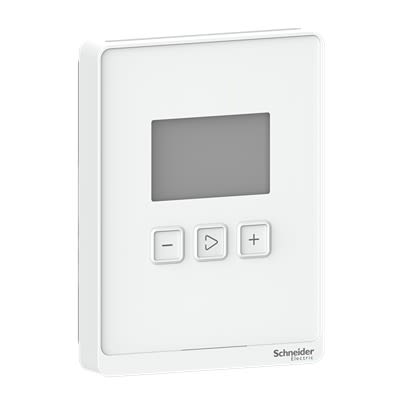 Schneider Electric SLPWLCV2 Air Quality Monitor 50 °C, 50 °C Max, 100 %RH Max, AC Adapter-Powered