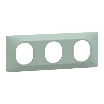 Schneider Electric Green 3 Gang Light Switch Cover