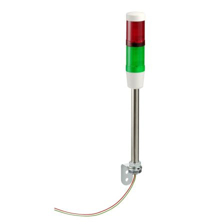 Schneider Electric Harmony XVM Series Red, Green Signal Tower, 2 Lights 230V ac Vertical