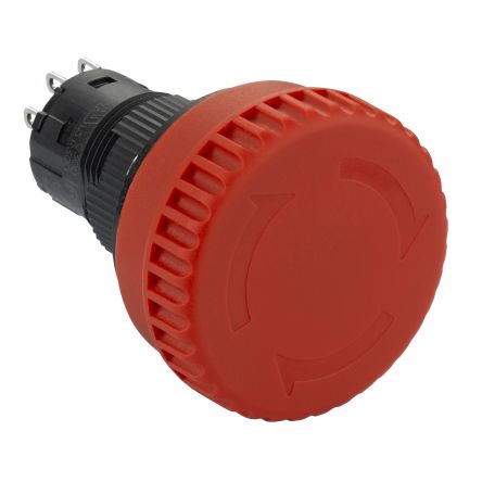 Schneider Electric Harmony XB6E Series Red Pull to Release Push Button Head, 16 mm Cutout, IP65