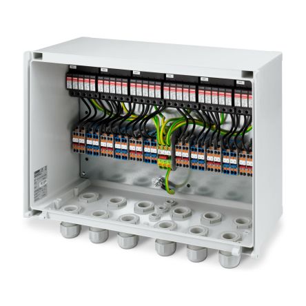 Phoenix Contact 1491 Series White Polycarbonate Junction Box, IP65, 400 mm, 600mm 400 mm