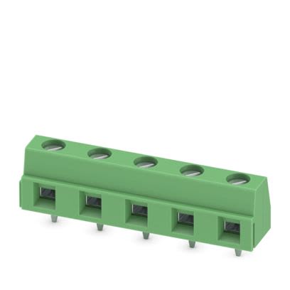 Phoenix Contact GMKDSN 1 Series PCB Terminal Block, 5-Contact, 7.62 mm Pitch, Wave Soldering Mount, 1 Row
