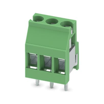 Phoenix Contact MKDS 3 Series PCB Terminal Block, 3-Contact, 4.7 mm Pitch, Wave Soldering Mount, 1 Row