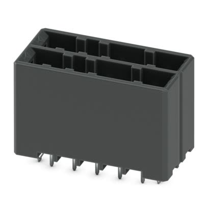Phoenix Contact DD32H Series Wave Soldering Mount PCB Header, 10 Contact(s), 5.08 mm Pitch, 2 Row, Shrouded