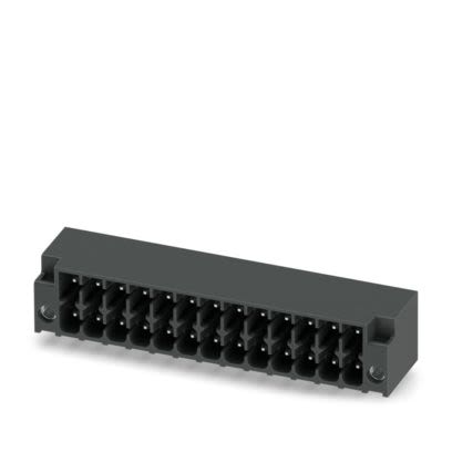 Phoenix Contact DMC Series Straight Solder PCB Header, 26 Contact(s), 3.5 mm Pitch, 2 Row, Shrouded