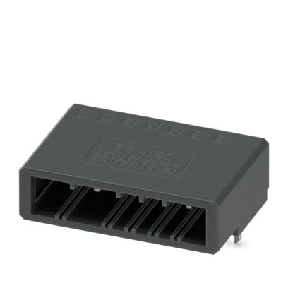 Phoenix Contact D31H Series Wave Soldering Mount PCB Header, 6 Contact(s), 3.81 mm Pitch, 1 Row, Shrouded