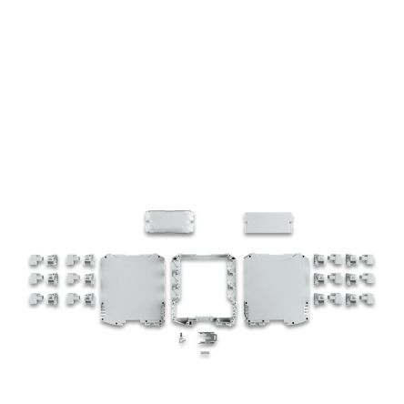 Phoenix Contact ME-MAX Series DIN Rail Housing Set for Use with Mounting On A DIN Rail