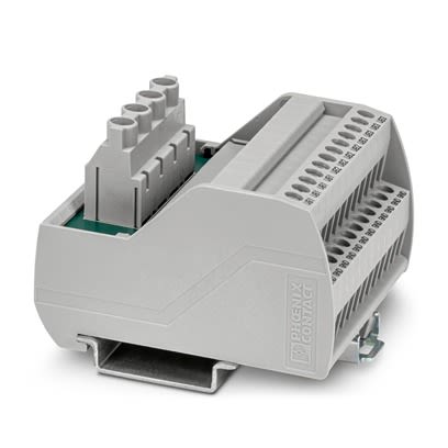 Phoenix Contact 2901797 Series Terminal Block, 3-Way, 0.2mm², 0.6 mm² Wire, 6A Screw