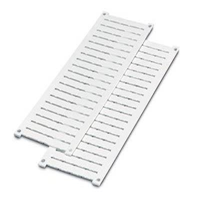 Phoenix Contact SS-3R Latch Lock Cable Marker, White White, 0807740