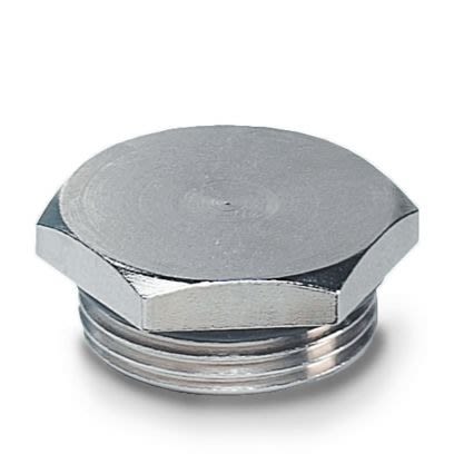 Phoenix Contact, M40 Thread, Nickel Plated Brass, 50 mm Diameter Threaded