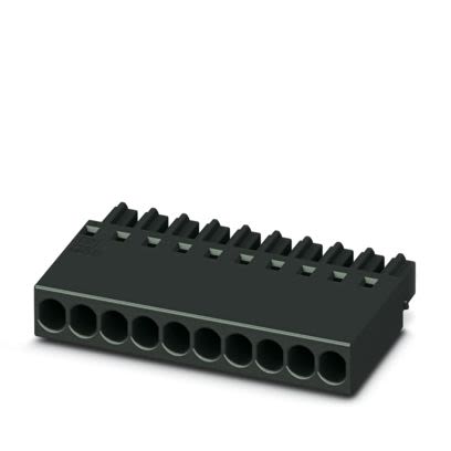 Phoenix Contact 5/..-ST, MCC 0 Series Pluggable Terminal Block, 10-Contact, 2.54 mm Pitch, 1 Row, 1012274