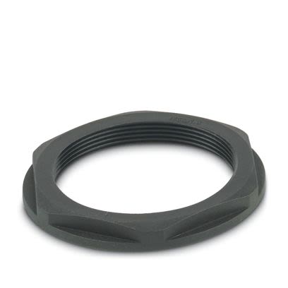 Phoenix Contact Connector Nut Black Counter Nut, Shell Size M50 for use with Circular Connector