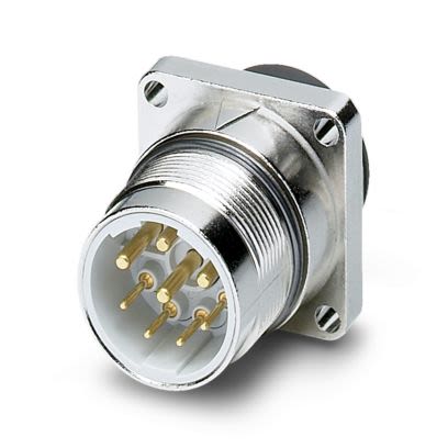 Phoenix Contact Circular Connector, 8 Contacts, Front, M23 Connector, Plug, Male, IP67, SF Series