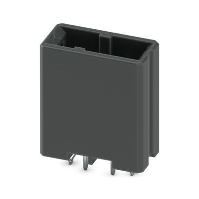 Phoenix Contact D32H Series Wave Soldering Mount PCB Header, 2 Contact(s), 5.08 mm Pitch, 1 Row, Shrouded