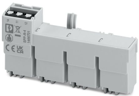 Phoenix Contact SPP-R-4 Series Monitoring Module for Use with 4 Position Surge Arresters and Base Elements from the