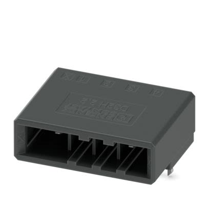 Phoenix Contact D32H Series Wave Soldering Mount PCB Header, 4 Contact(s), 5.08 mm Pitch, 1 Row, Shrouded