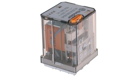 Finder DIN Rail Power Relay, 24V Coil, 16A Switching Current, 3PDT