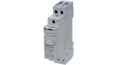 Finder DIN Rail Power Relay, 12V Coil, 16A Switching Current