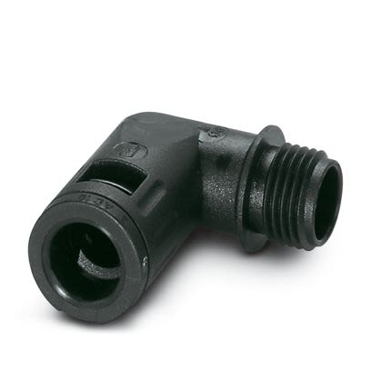 Phoenix Contact WP-GA Series Black Polyamide 6 Cable Gland, PG7 Thread, 6.5 mm max., IP66, IP68