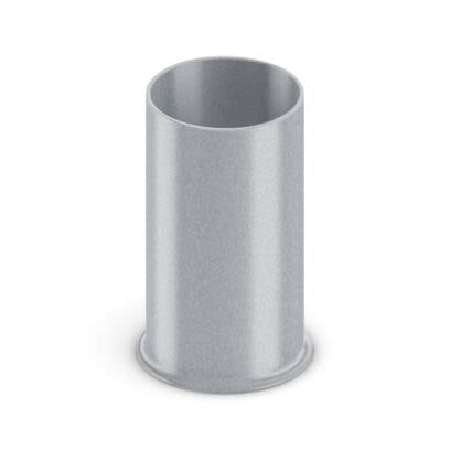 Phoenix Contact, A 95-25 Insulated Bootlace Ferrule, 25 mm Pin Length, Silver to 3 AWG Wire Size